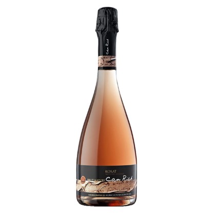 Bild von Espumoso Rosado Hierbas Extra Brut - Rosé-Sekt (0,7 L) - Can Rich