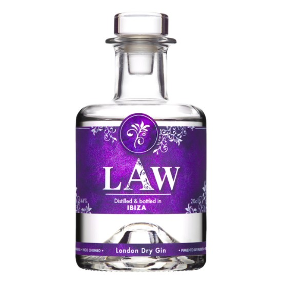 Bild von LAW Premium Dry Gin (0,2 L)